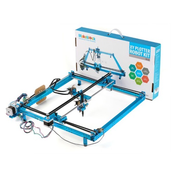 XY Plotter Robot Kit (with Electronic Version)