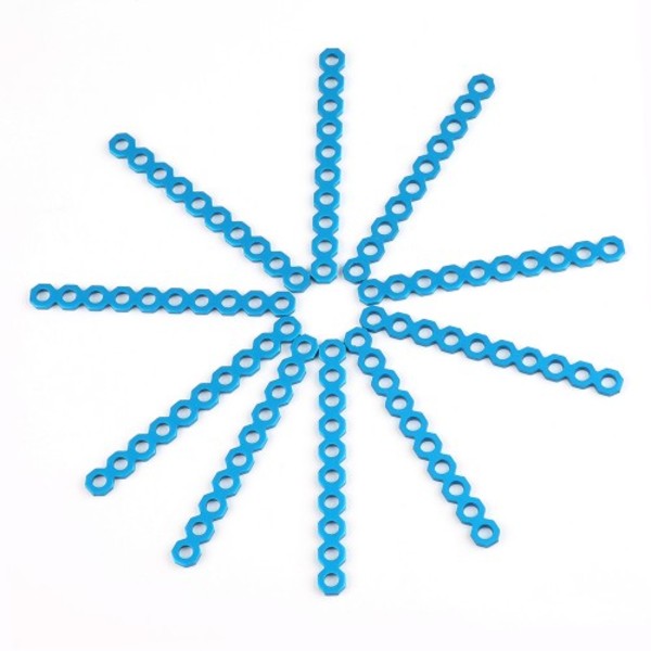 Cuttable Linkage 080 - Blue (10-Pack)